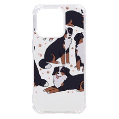 Bernese Mountain Dog T- Shirtbernese Mountain Dog Illustration T- Shirt Yoga Reflexion Pose T- Shirtyoga Reflexion Pose T- Shirt Iphone 14 Pro Tpu Uv Print Case