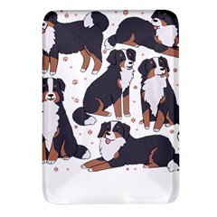 Bernese Mountain Dog T- Shirtbernese Mountain Dog Illustration T- Shirt Yoga Reflexion Pose T- Shirtyoga Reflexion Pose T- Shirt Rectangular Glass Fridge Magnet (4 Pack) by hizuto