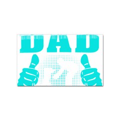 Best Dad Ever T- Shirt Best Dad Ever T- Shirt Yoga Reflexion Pose T- Shirtyoga Reflexion Pose T- Shirt Sticker (rectangular) by hizuto