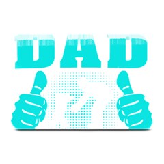 Best Dad Ever T- Shirt Best Dad Ever T- Shirt Yoga Reflexion Pose T- Shirtyoga Reflexion Pose T- Shirt Plate Mats by hizuto