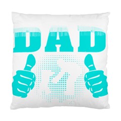 Best Dad Ever T- Shirt Best Dad Ever T- Shirt Yoga Reflexion Pose T- Shirtyoga Reflexion Pose T- Shirt Standard Cushion Case (one Side) by hizuto