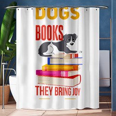 Best Friend T- Shirt Cool Dog Pet Book Saying T- Shirt Yoga Reflexion Pose T- Shirtyoga Reflexion Pose T- Shirt Shower Curtain 60  X 72  (medium)  by hizuto