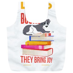 Best Friend T- Shirt Cool Dog Pet Book Saying T- Shirt Yoga Reflexion Pose T- Shirtyoga Reflexion Pose T- Shirt Full Print Recycle Bag (xxxl) by hizuto