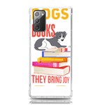 Best Friend T- Shirt Cool Dog Pet Book Saying T- Shirt Yoga Reflexion Pose T- Shirtyoga Reflexion Pose T- Shirt Samsung Galaxy Note 20 TPU UV Case Front