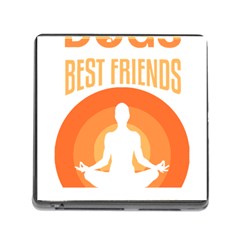 Best Friend T- Shirt Cool Dog Pet Saying T- Shirt Yoga Reflexion Pose T- Shirtyoga Reflexion Pose T- Shirt Memory Card Reader (square 5 Slot) by hizuto