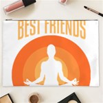 Best Friend T- Shirt Cool Dog Pet Saying T- Shirt Yoga Reflexion Pose T- Shirtyoga Reflexion Pose T- Shirt Cosmetic Bag (XXL) Front