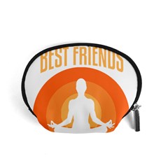 Best Friend T- Shirt Cool Dog Pet Saying T- Shirt Yoga Reflexion Pose T- Shirtyoga Reflexion Pose T- Shirt Accessory Pouch (small) by hizuto