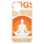 Best Friend T- Shirt Cool Dog Pet Saying T- Shirt Yoga Reflexion Pose T- Shirtyoga Reflexion Pose T- Shirt iPhone 12 mini TPU UV Print Case	 Front