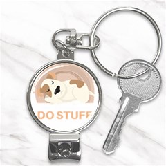 Best Friend T- Shirt Funny Dog Pet Saying T- Shirt Yoga Reflexion Pose T- Shirtyoga Reflexion Pose T- Shirt Nail Clippers Key Chain by hizuto