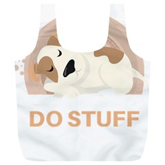 Best Friend T- Shirt Funny Dog Pet Saying T- Shirt Yoga Reflexion Pose T- Shirtyoga Reflexion Pose T- Shirt Full Print Recycle Bag (xl) by hizuto