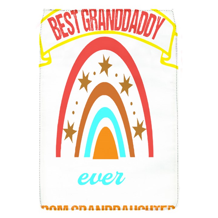 Best Granddaddy Ever From Granddaughter T- Shirtbest Granddaddy Ever From Granddaughter T- Shirt Yoga Reflexion Pose T- Shirtyoga Reflexion Pose T- Shirt Removable Flap Cover (S)