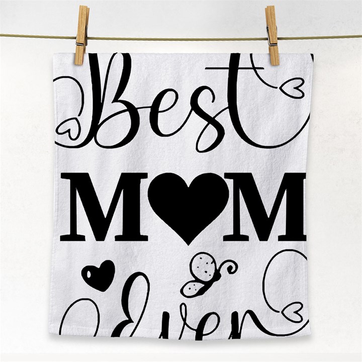 Best Mom Ever Gift T- Shirt Best Knitting Mom Ever T- Shirt Yoga Reflexion Pose T- Shirtyoga Reflexion Pose T- Shirt Face Towel