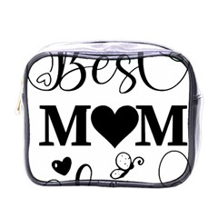 Best Mom Ever Gift T- Shirt Best Knitting Mom Ever T- Shirt Yoga Reflexion Pose T- Shirtyoga Reflexion Pose T- Shirt Mini Toiletries Bag (one Side) by hizuto