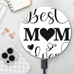 Best Mom Ever Gift T- Shirt Best Knitting Mom Ever T- Shirt Yoga Reflexion Pose T- Shirtyoga Reflexion Pose T- Shirt Wireless Fast Charger(white) by hizuto