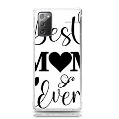 Best Mom Ever Gift T- Shirt Best Knitting Mom Ever T- Shirt Yoga Reflexion Pose T- Shirtyoga Reflexion Pose T- Shirt Samsung Galaxy Note 20 Tpu Uv Case by hizuto