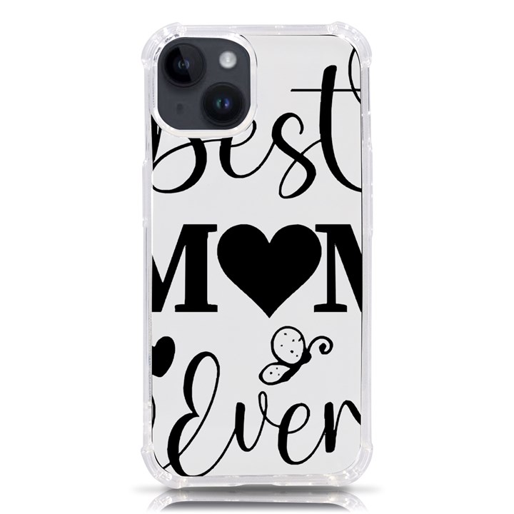 Best Mom Ever Gift T- Shirt Best Knitting Mom Ever T- Shirt Yoga Reflexion Pose T- Shirtyoga Reflexion Pose T- Shirt iPhone 14 TPU UV Print Case