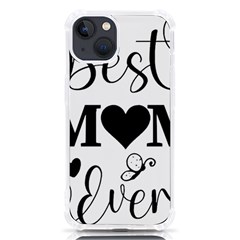 Best Mom Ever Gift T- Shirt Best Knitting Mom Ever T- Shirt Yoga Reflexion Pose T- Shirtyoga Reflexion Pose T- Shirt Iphone 13 Tpu Uv Print Case by hizuto