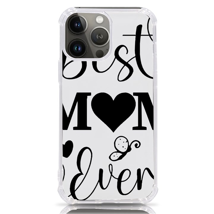 Best Mom Ever Gift T- Shirt Best Knitting Mom Ever T- Shirt Yoga Reflexion Pose T- Shirtyoga Reflexion Pose T- Shirt iPhone 13 Pro Max TPU UV Print Case