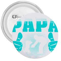 Best Papa Ever T- Shirt Best Papa Ever T- Shirt Yoga Reflexion Pose T- Shirtyoga Reflexion Pose T- Shirt 3  Buttons by hizuto