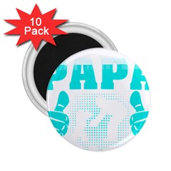 Best Papa Ever T- Shirt Best Papa Ever T- Shirt Yoga Reflexion Pose T- Shirtyoga Reflexion Pose T- Shirt 2 25  Magnets (10 Pack)  by hizuto