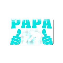 Best Papa Ever T- Shirt Best Papa Ever T- Shirt Yoga Reflexion Pose T- Shirtyoga Reflexion Pose T- Shirt Magnet (name Card) by hizuto