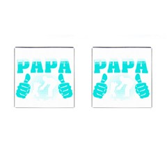 Best Papa Ever T- Shirt Best Papa Ever T- Shirt Yoga Reflexion Pose T- Shirtyoga Reflexion Pose T- Shirt Cufflinks (square) by hizuto