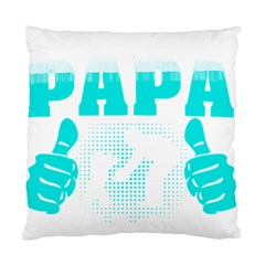 Best Papa Ever T- Shirt Best Papa Ever T- Shirt Yoga Reflexion Pose T- Shirtyoga Reflexion Pose T- Shirt Standard Cushion Case (one Side) by hizuto