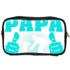 Best Papa Ever T- Shirt Best Papa Ever T- Shirt Yoga Reflexion Pose T- Shirtyoga Reflexion Pose T- Shirt Toiletries Bag (one Side) by hizuto