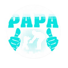 Best Papa Ever T- Shirt Best Papa Ever T- Shirt Yoga Reflexion Pose T- Shirtyoga Reflexion Pose T- Shirt Mini Round Pill Box (pack Of 3) by hizuto