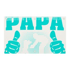 Best Papa Ever T- Shirt Best Papa Ever T- Shirt Yoga Reflexion Pose T- Shirtyoga Reflexion Pose T- Shirt Banner And Sign 5  X 3  by hizuto