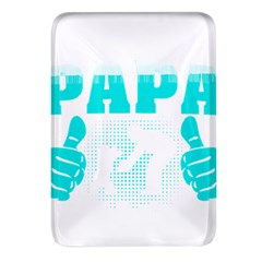 Best Papa Ever T- Shirt Best Papa Ever T- Shirt Yoga Reflexion Pose T- Shirtyoga Reflexion Pose T- Shirt Rectangular Glass Fridge Magnet (4 Pack) by hizuto