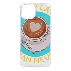 Better Late Than Never T- Shirt Better Latte Than Never   Latte Pun T- Shirt Yoga Reflexion Pose T- Shirtyoga Reflexion Pose T- Shirt Iphone 14 Tpu Uv Print Case by hizuto