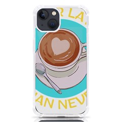 Better Late Than Never T- Shirt Better Latte Than Never   Latte Pun T- Shirt Yoga Reflexion Pose T- Shirtyoga Reflexion Pose T- Shirt Iphone 13 Tpu Uv Print Case by hizuto