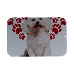 Bichon Frise Gift T- Shirt Cool Bichon Frise Valentine Heart Paw Bichon Frise Dog Lover Valentine Co Yoga Reflexion Pose T- Shirtyoga Reflexion Pose T- Shirt Open Lid Metal Box (Silver)   Front