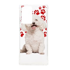 Bichon Frise Gift T- Shirt Cool Bichon Frise Valentine Heart Paw Bichon Frise Dog Lover Valentine Co Yoga Reflexion Pose T- Shirtyoga Reflexion Pose T- Shirt Samsung Galaxy Note 20 Ultra Tpu Uv Case by hizuto