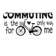 Bicycle T- Shirt Bicycle Commuting Is The Only Way For Me T- Shirt Yoga Reflexion Pose T- Shirtyoga Reflexion Pose T- Shirt Pencil Case by hizuto