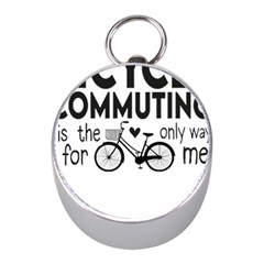 Bicycle T- Shirt Bicycle Commuting Is The Only Way For Me T- Shirt Yoga Reflexion Pose T- Shirtyoga Reflexion Pose T- Shirt Mini Silver Compasses by hizuto