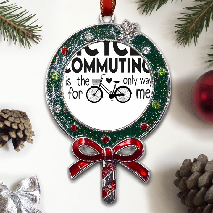 Bicycle T- Shirt Bicycle Commuting Is The Only Way For Me T- Shirt Yoga Reflexion Pose T- Shirtyoga Reflexion Pose T- Shirt Metal X Mas Lollipop with Crystal Ornament