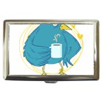 Bird T- Shirt Funny Morning Muffle Saying Design T- Shirt Yoga Reflexion Pose T- Shirtyoga Reflexion Pose T- Shirt Cigarette Money Case Front