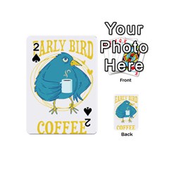 Bird T- Shirt Funny Morning Muffle Saying Design T- Shirt Yoga Reflexion Pose T- Shirtyoga Reflexion Pose T- Shirt Playing Cards 54 Designs (mini) by hizuto