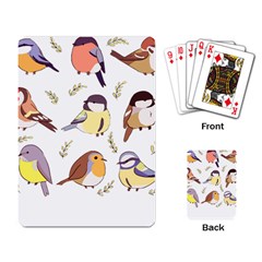 Birds Illustration T- Shirt Cute European Birds Illustration T- Shirt (1) Yoga Reflexion Pose T- Shirtyoga Reflexion Pose T- Shirt Playing Cards Single Design (rectangle)