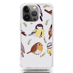 Birds Illustration T- Shirt Cute European Birds Illustration T- Shirt (1) Yoga Reflexion Pose T- Shirtyoga Reflexion Pose T- Shirt Iphone 13 Pro Tpu Uv Print Case by hizuto