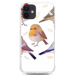 Birds Illustration T- Shirt Cute European Birds Illustration T- Shirt Yoga Reflexion Pose T- Shirtyoga Reflexion Pose T- Shirt Iphone 12/12 Pro Tpu Uv Print Case by hizuto