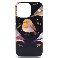 Birds Illustration T- Shirt Cute European Birds Illustration T- Shirt Yoga Reflexion Pose T- Shirtyoga Reflexion Pose T- Shirt Iphone 14 Pro Max Black Uv Print Case by hizuto