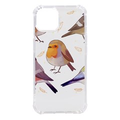 Birds Illustration T- Shirt Cute European Birds Illustration T- Shirt Yoga Reflexion Pose T- Shirtyoga Reflexion Pose T- Shirt Iphone 14 Tpu Uv Print Case by hizuto