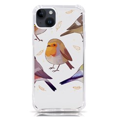 Birds Illustration T- Shirt Cute European Birds Illustration T- Shirt Yoga Reflexion Pose T- Shirtyoga Reflexion Pose T- Shirt Iphone 14 Plus Tpu Uv Print Case by hizuto