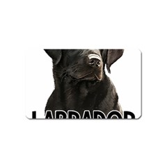 Black Labrador T- Shirt Black Labrador - Labrador Mom T- Shirt Yoga Reflexion Pose T- Shirtyoga Reflexion Pose T- Shirt Magnet (name Card) by hizuto