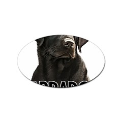 Black Labrador T- Shirt Black Labrador - Labrador Mom T- Shirt Yoga Reflexion Pose T- Shirtyoga Reflexion Pose T- Shirt Sticker Oval (10 Pack) by hizuto