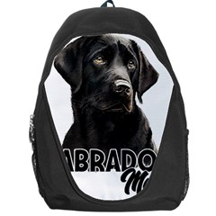 Black Labrador T- Shirt Black Labrador - Labrador Mom T- Shirt Yoga Reflexion Pose T- Shirtyoga Reflexion Pose T- Shirt Backpack Bag by hizuto