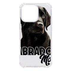 Black Labrador T- Shirt Black Labrador - Labrador Mom T- Shirt Yoga Reflexion Pose T- Shirtyoga Reflexion Pose T- Shirt Iphone 13 Pro Tpu Uv Print Case by hizuto